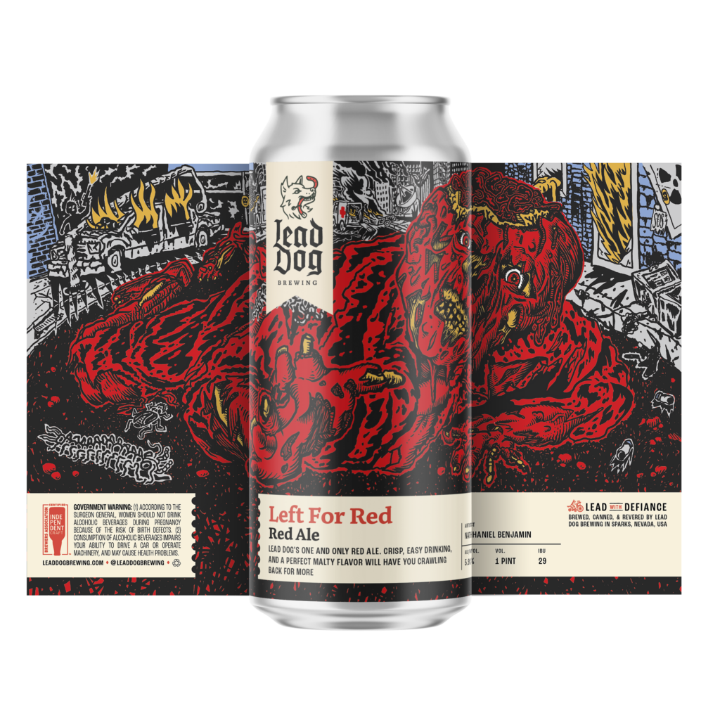 Left For Red Lead Dog Brewing